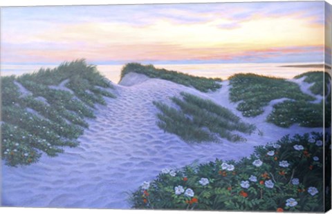 Framed After Glow Dunes Print