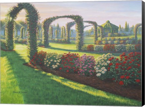 Framed Elizabeth Park Morning Print