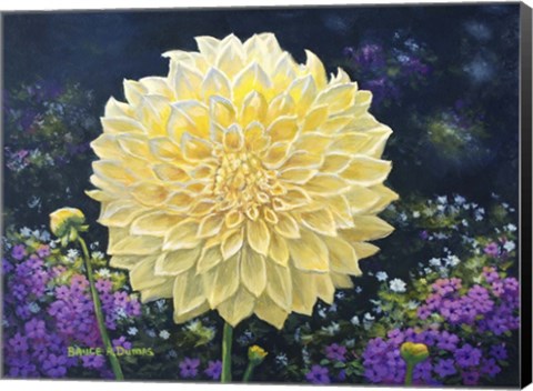 Framed Flower Power I Print