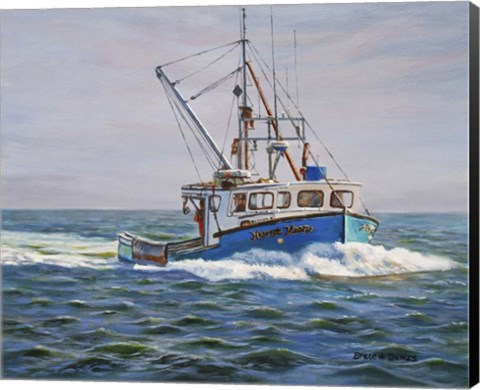 Framed Harvest Moon Print