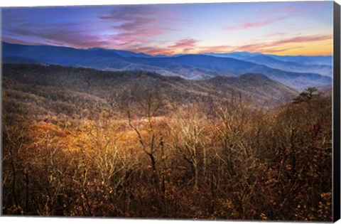 Framed Blue Ridges Print