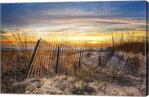 Framed Dune Glow Print