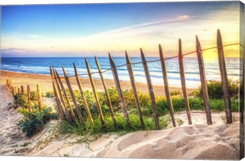 Framed Glow At Sunset Print