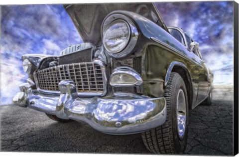 Framed 1955 Chevy BelAir Print