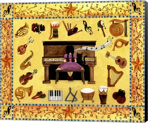 Framed Make a Joyful Sound Unto the Lord Lang Print
