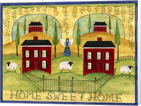 Framed Homesweethome Print