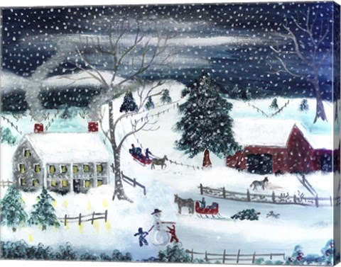 Framed Winter Time Print