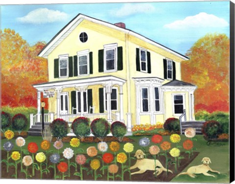Framed Inn The Village Bed And Breakfast Print