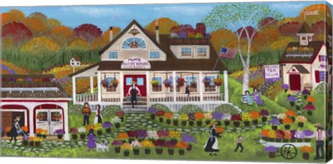 Framed Mum&#39;s Guest House Print