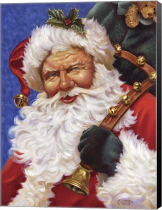 Framed St. Nick Print