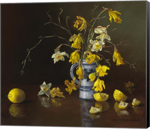 Framed Tattered and Tart Print