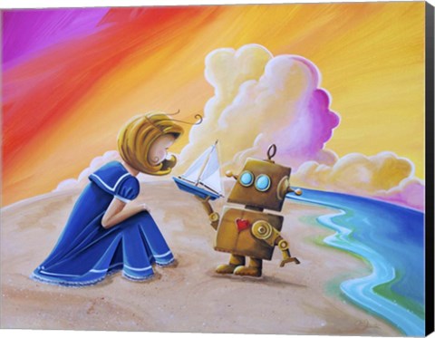 Framed You Can Be Captain Print