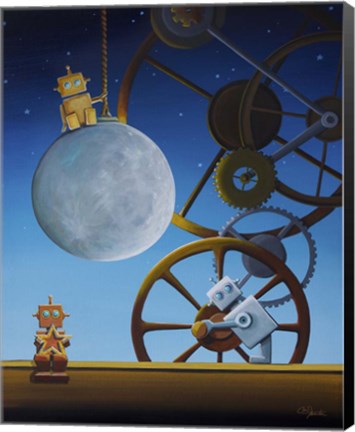 Framed Night Shift Print