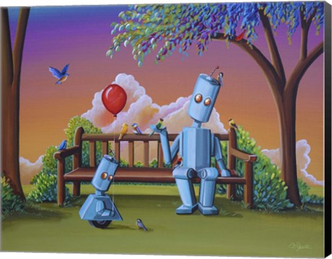 Framed Making Friends Print