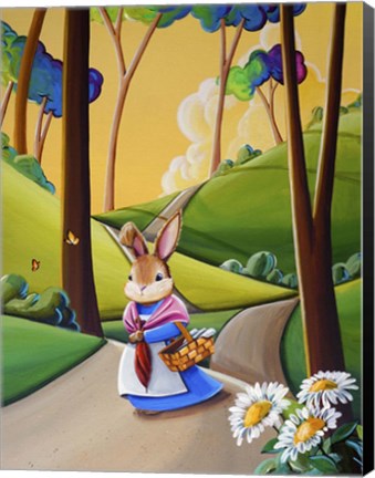 Framed Peter Rabbit 2 Print