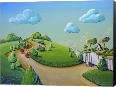 Framed Peter Rabbit 3 Print