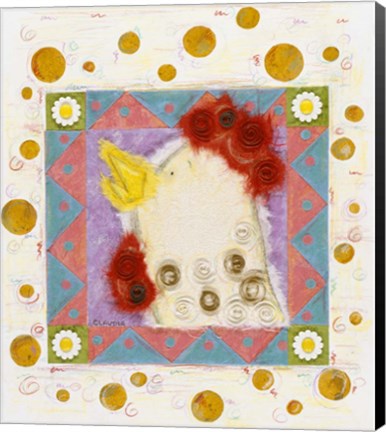 Framed Chick Print