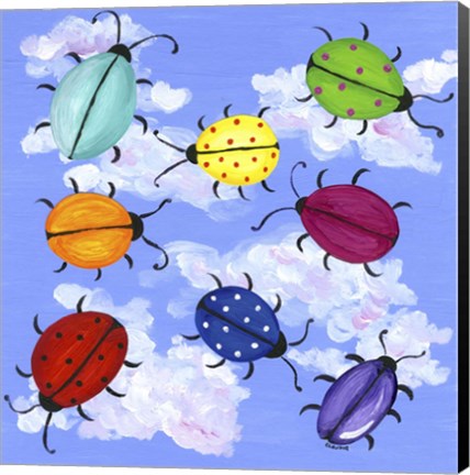 Framed Buggie Sky Print