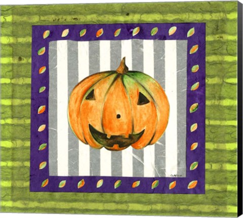 Framed Jack o Lantern II Print