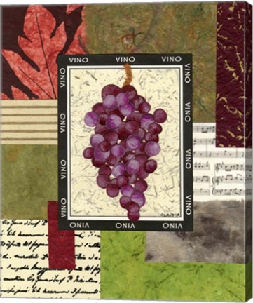 Framed Vineyard Print