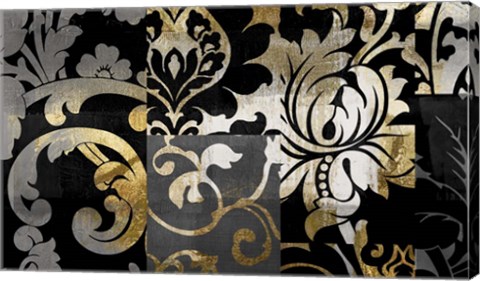 Framed Damask Defined Print