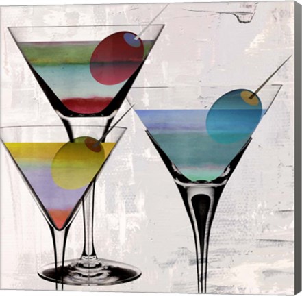 Framed Cafe Prism II Print