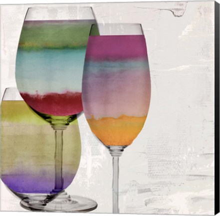 Framed Cafe Prism I Print