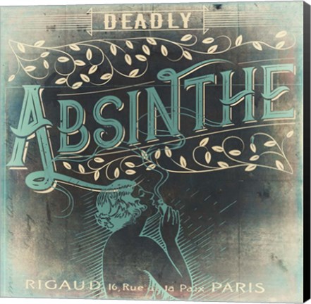 Framed Absinthe Print