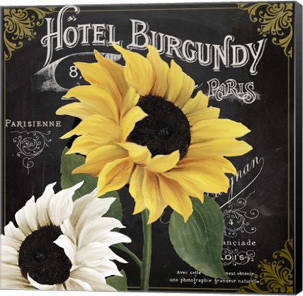 Framed Fleur du Jour III Print