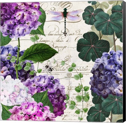 Framed Garden Glow II Print