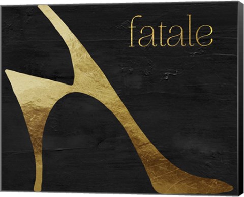 Framed Femme Fatale I Print