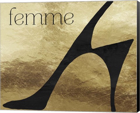 Framed Femme Fatale II Print