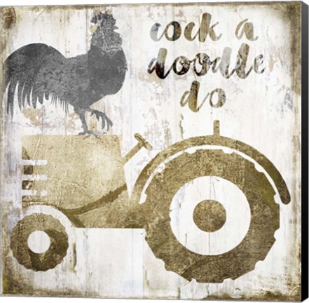 Framed Fresh-Dairy II Print