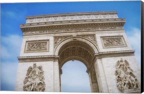 Framed Arc de Triomphe III Print