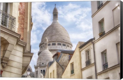 Framed Basilique du Sacre-Coeur Print