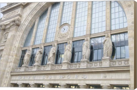 Framed Gare du Nord Station II Print