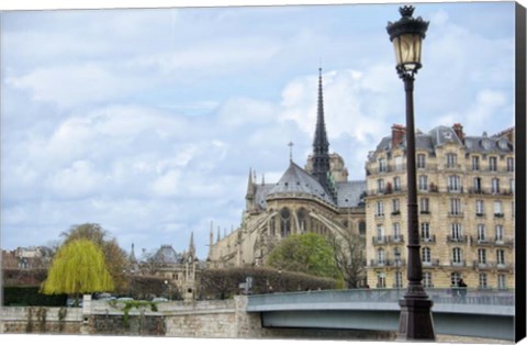 Framed Ile de la Cite Print