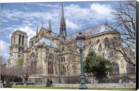 Framed Notre Dame de Paris II Print