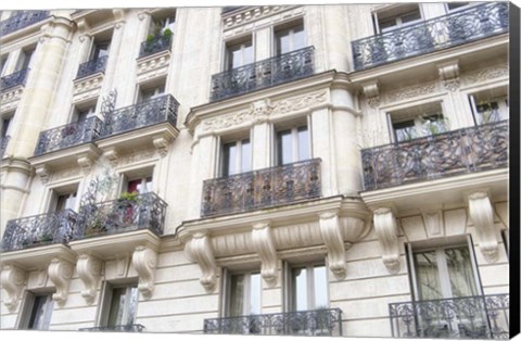 Framed Paris Facade II Print