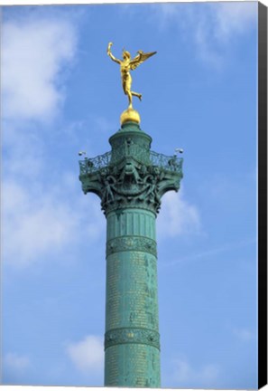 Framed Place de la Bastille 1 Print
