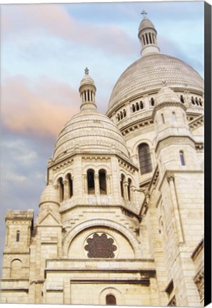 Framed Sacre-Coeur At Sunset Print