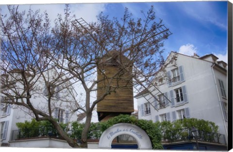 Framed Moulin Radet Print