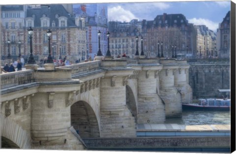 Framed Pont Neuf I Print