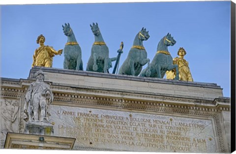 Framed Triumphal Chariot Print