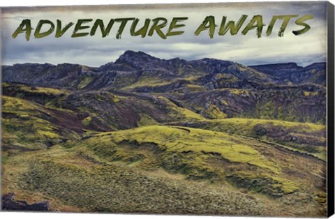 Framed Adventure Awaits Print