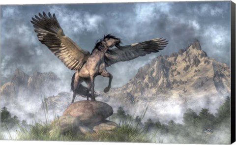 Framed Pegasus Print