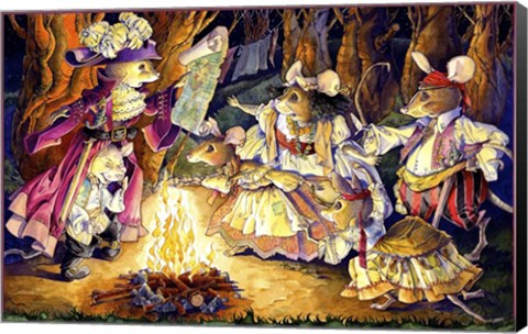 Framed Gypsy Mice Print