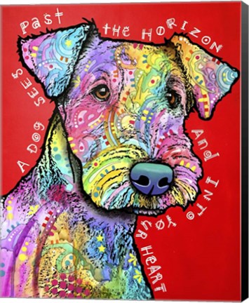 Framed Into Your Heart Print