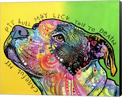 Framed Lick You to Death Print