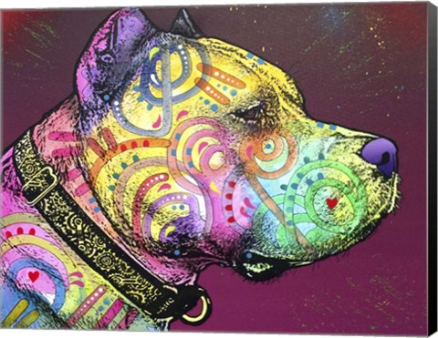 Framed Pitbull Soul Print